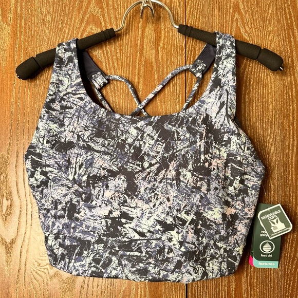 MTA Sport Other - MTA NWT Women's Sports Bra Cross Back Medium Dri Wicking Training Removable Cups